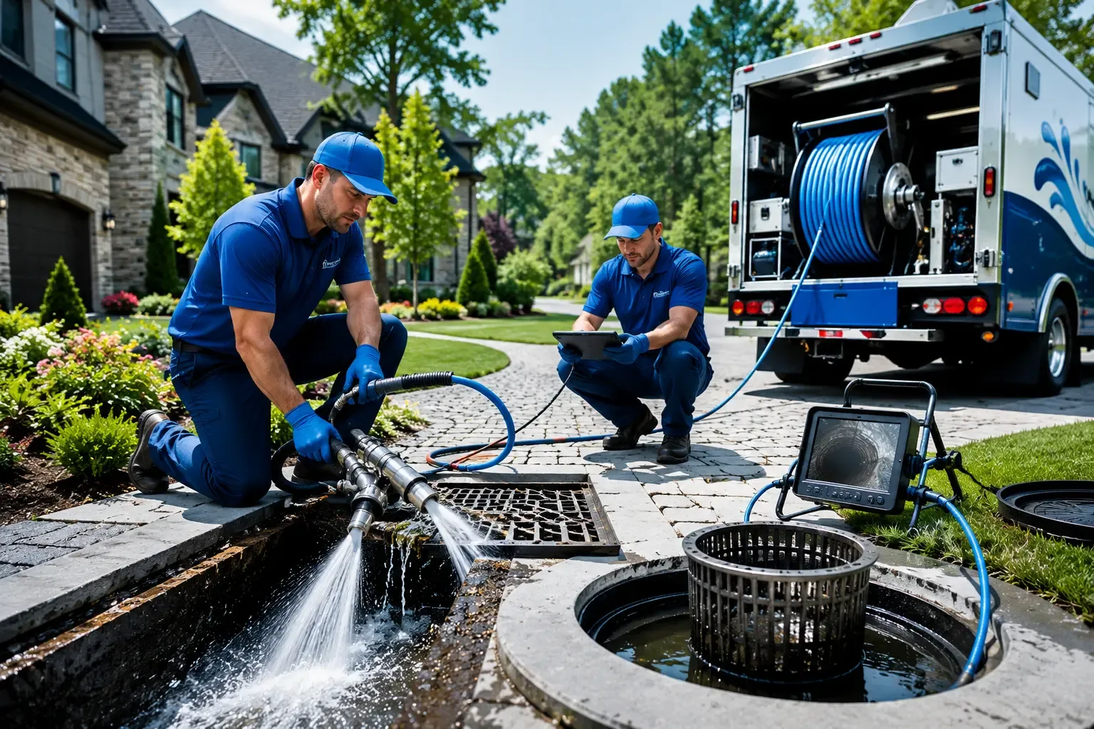 Local outdoor drain cleaning professionals in Brockton, PA