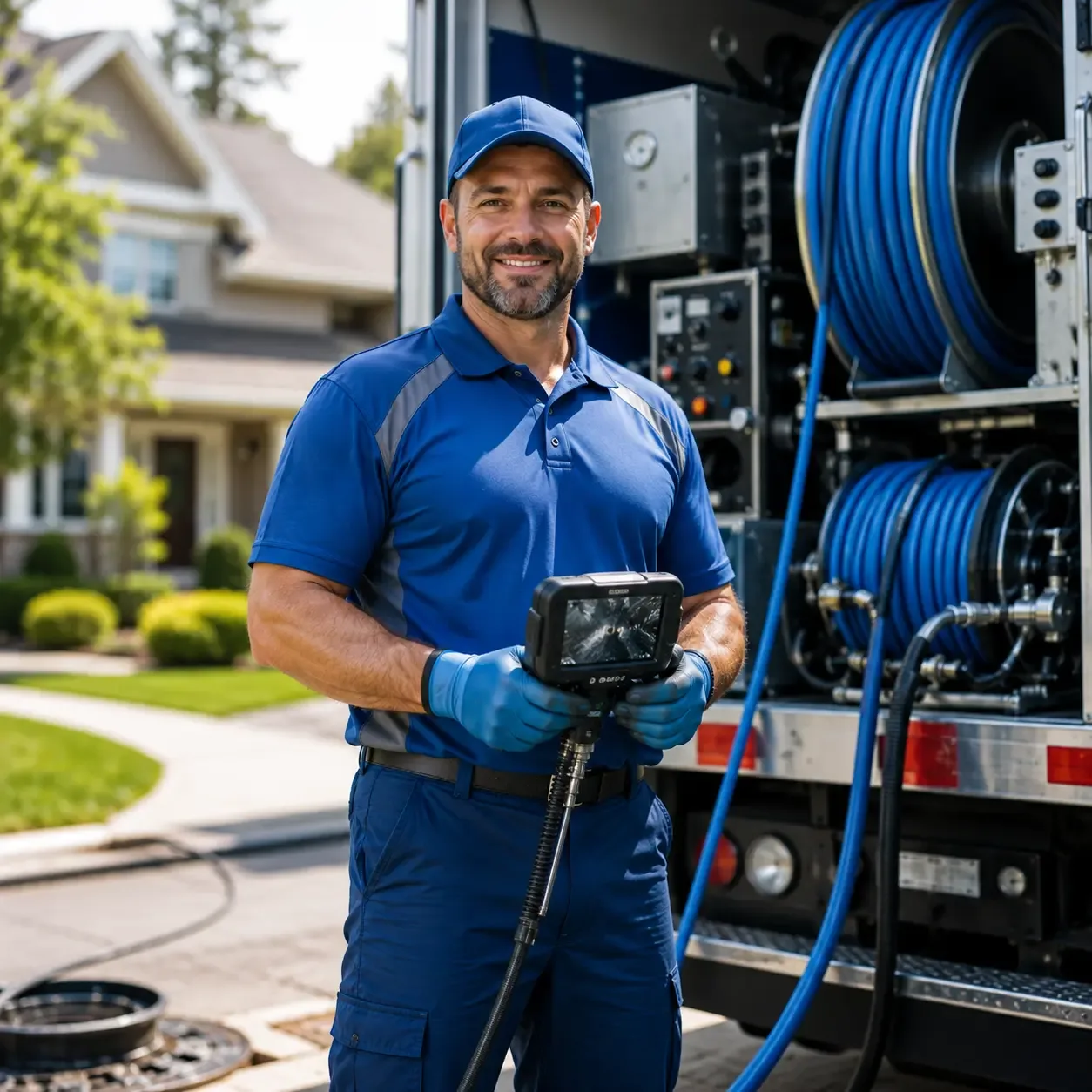 Local outdoor drain cleaning specialists in Brockton, PA